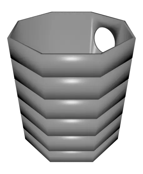 Pencil, Pen, Brush and more, storage cup for the Multiboard Storage System — modelo 3D