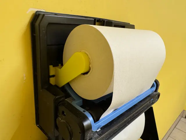 GP Pacific Blue Paper Towel Dispencer Left Arm — modelo 3D