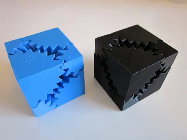 Screwless Cube Gears — modelo 3D