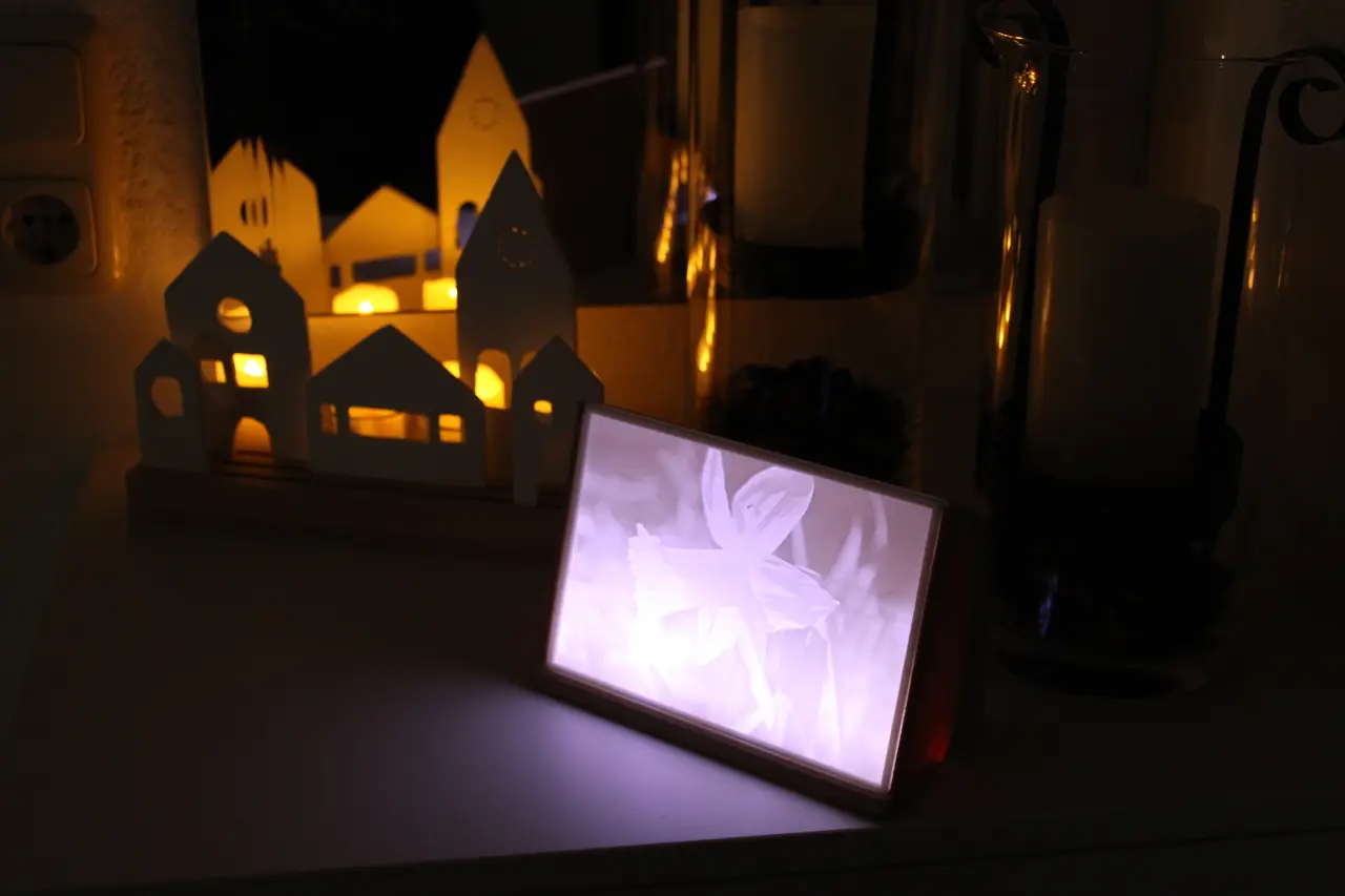 Lithophane frame — modelo 3D
