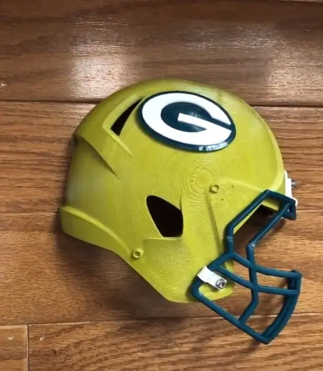 Football Helmet — modelo 3D