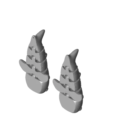 Baby Whale Shark (Articulated) — modelo 3D