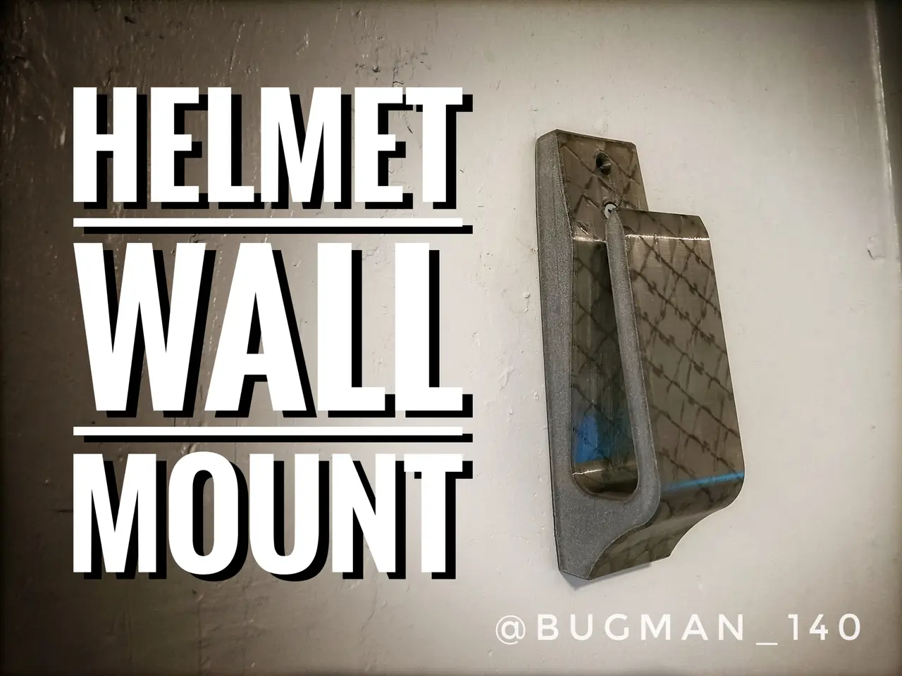 Helmet Wall Mount — modelo 3D