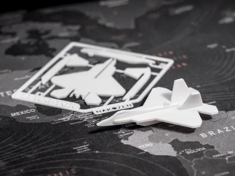 F22 Raptor Kit Card — modelo 3D