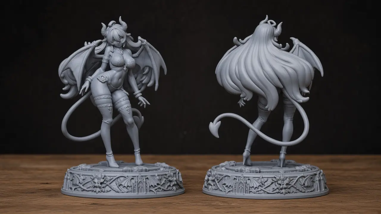 Sweet Succubuss - Set 1 — modelo 3D