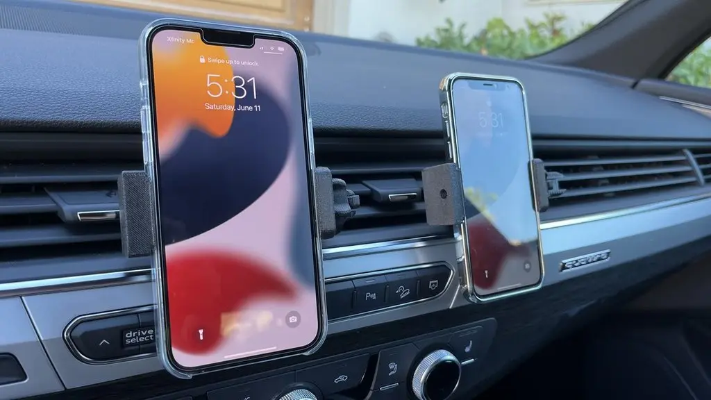 Car phone holder, car phone mount — modelo 3D