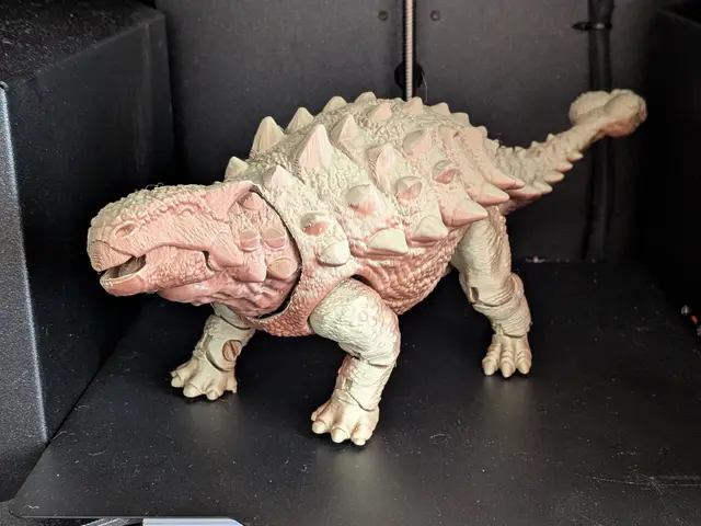 Jointed Ankylosaurus — modelo 3D