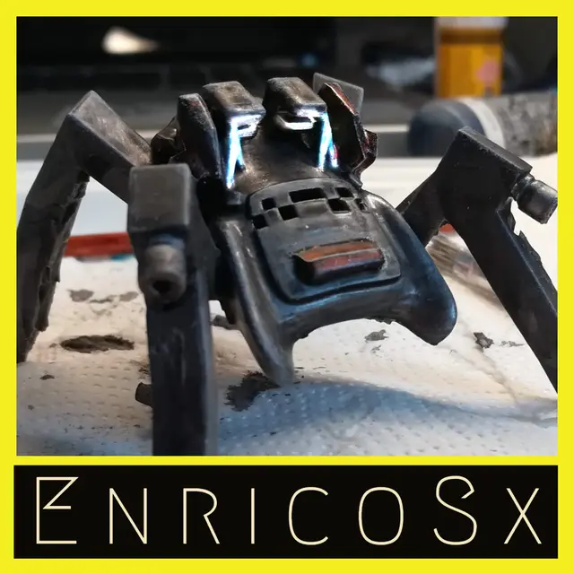 Robot Spider Ranger scale 1/56 28mm set 5/? — modelo 3D