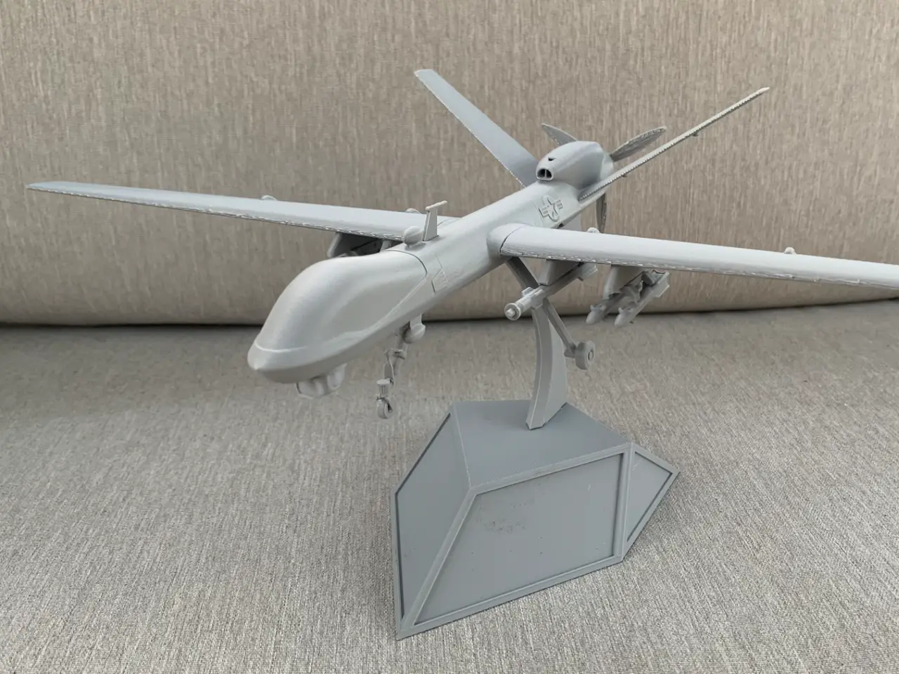 MQ-9 Reaper UAV — modelo 3D