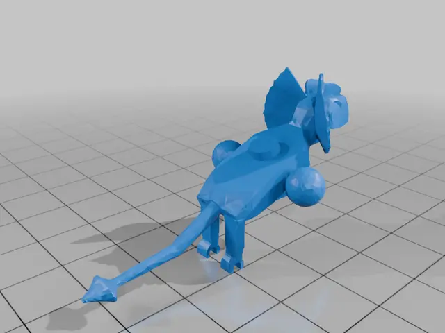 lego custom dimorphodon parts — modelo 3D
