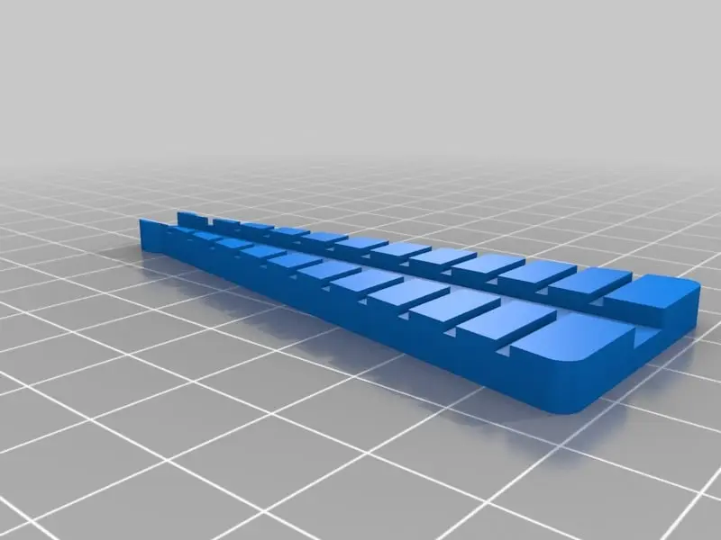 Resistor lead forming tool — modelo 3D