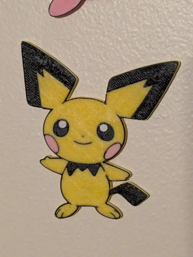 Pichu (Pokemon #0172) 3MF Magnet — modelo 3D