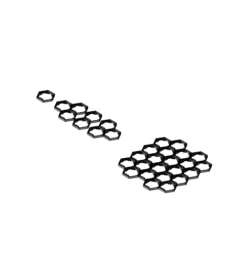 Hextraction_Board_[for small printers] — modelo 3D