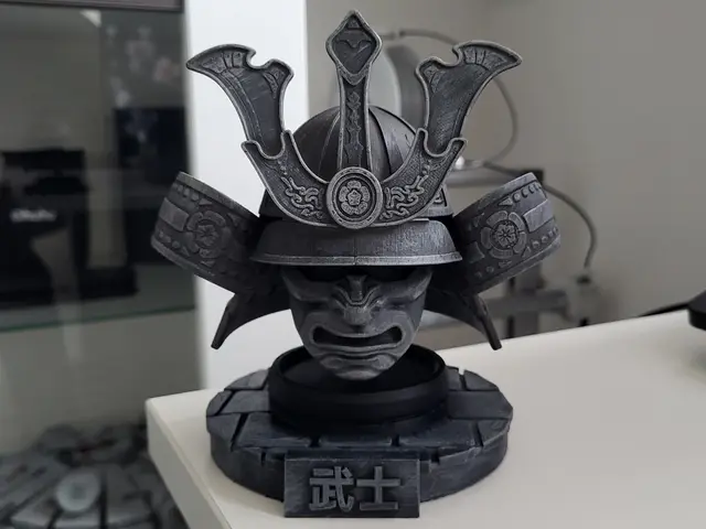 Samurai Helmet - Display — modelo 3D