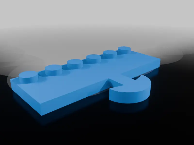 SKADIS LEGO Minifigure Holder / No Supports — modelo 3D
