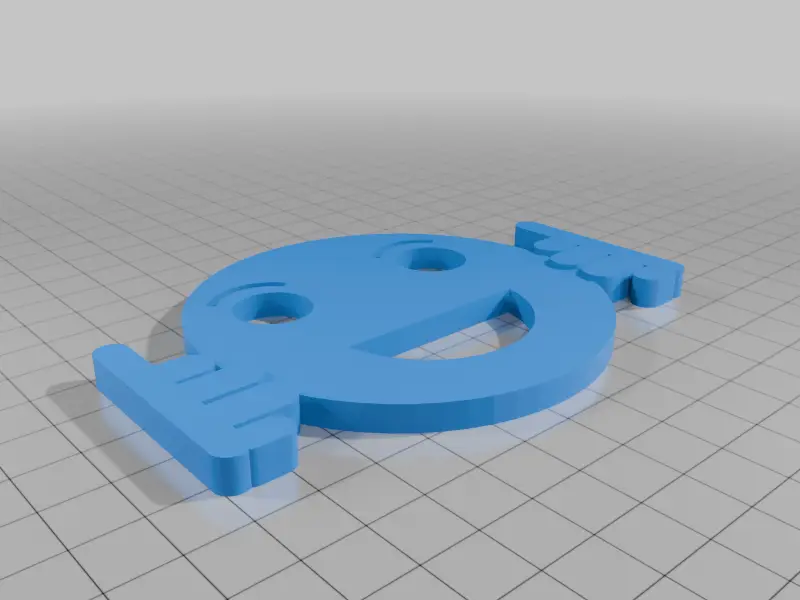 Funny Smiley — modelo 3D