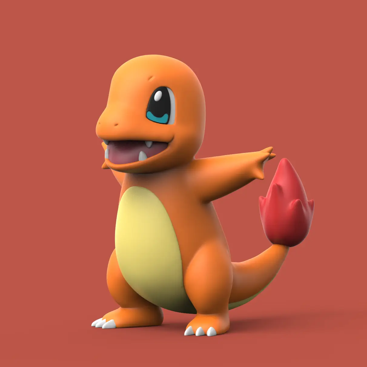 POKEMON - CHARMANDER — modelo 3D