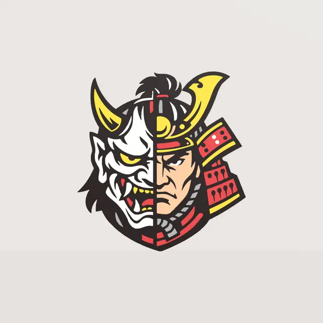 Samurai Warrior Wall Art — modelo 3D