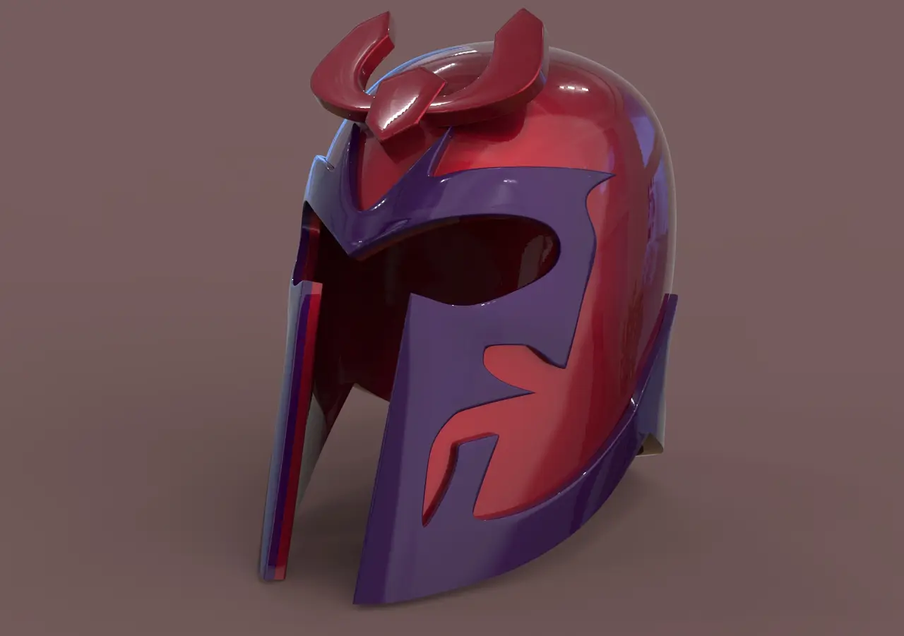 Magneto Classic Helmet — modelo 3D