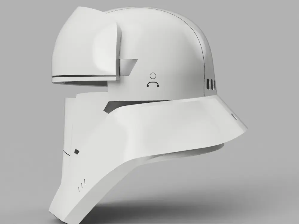 Tank Trooper Helmet Star Wars Rogue One — modelo 3D