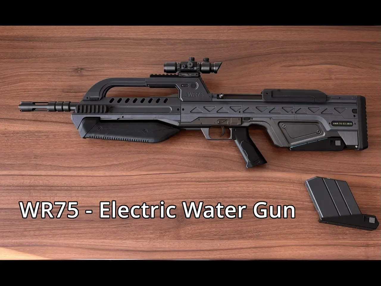 WR75 Water Rifle — modelo 3D