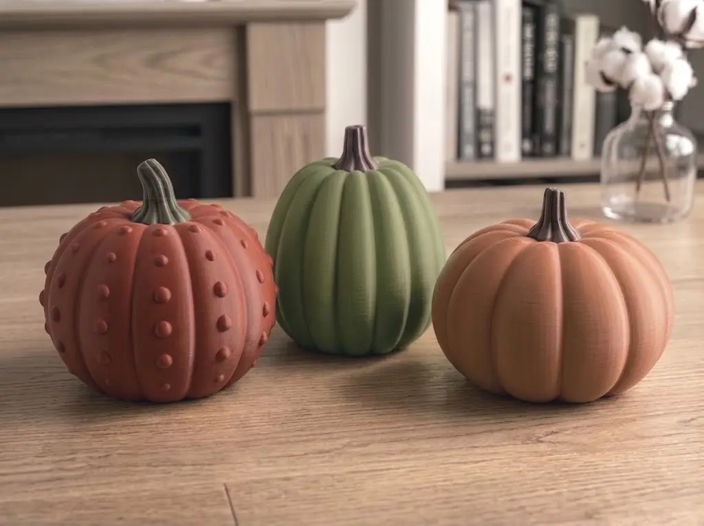Decorative Pumpkin Collection - Autumn/Halloween — modelo 3D