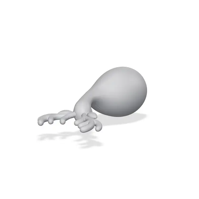 Minimalist Reindeer Figurine Set of 3 — modelo 3D