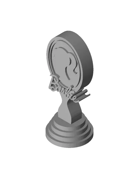Barbie-inspired Headphones Stand — modelo 3D