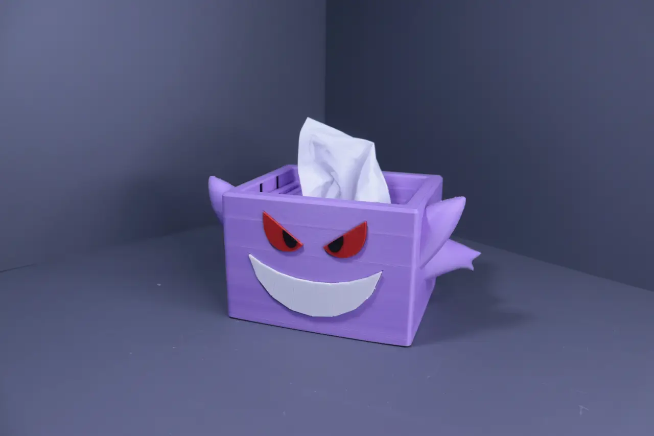 Gengar Tissue Box — modelo 3D