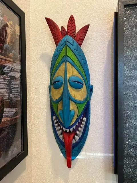 Tiki Mask — modelo 3D