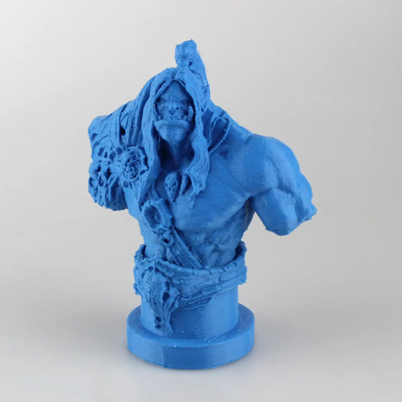 Grommash Hellscream Bust (World of Warcraft) — modelo 3D