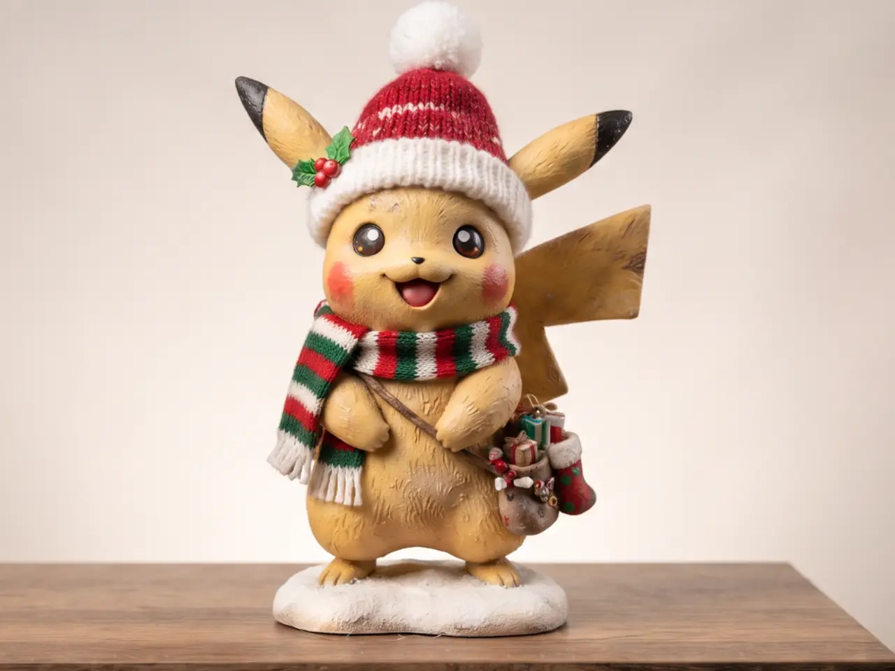 Christmas Pikachu — modelo 3D