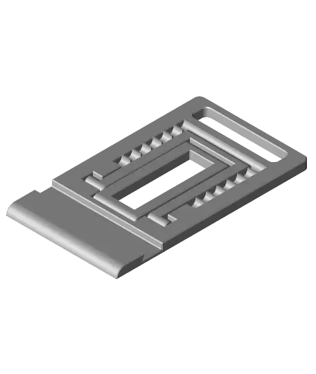CONCRETIZAR Imprimir no Local - Suporte Articulado Celular Tablet com Porta Caneta.stl — modelo 3D