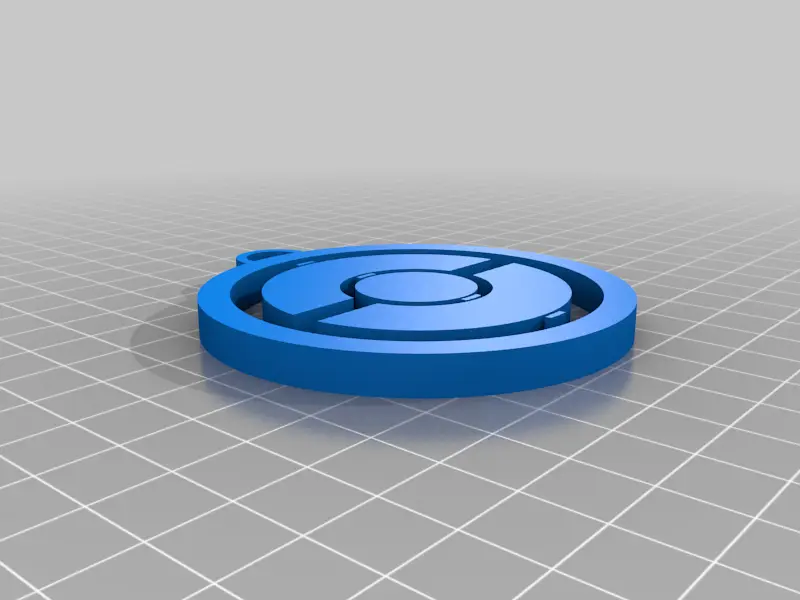 Spinning PokeStop Ornament — modelo 3D