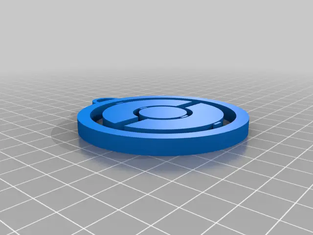 Spinning PokeStop Ornament — modelo 3D