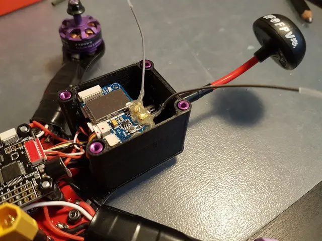 Martian 2 VTX Antenna mount — modelo 3D