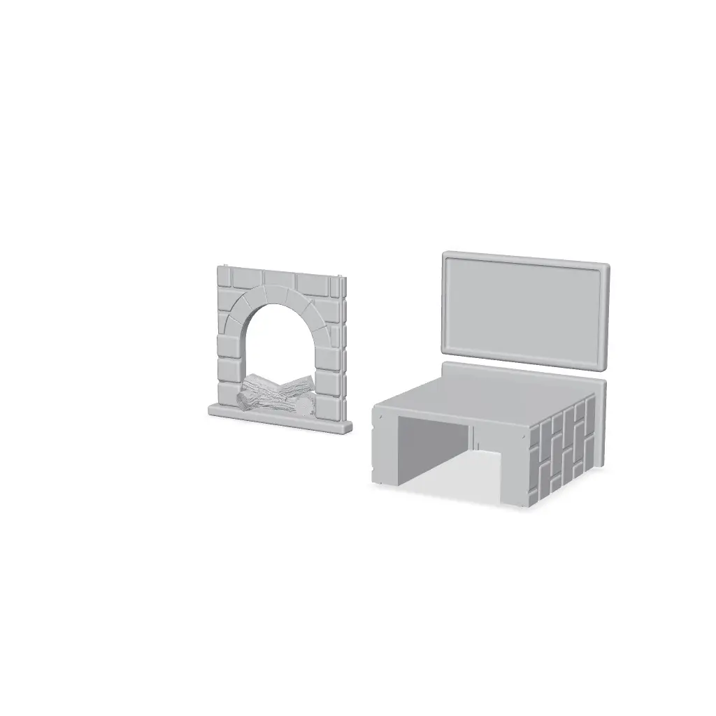 LAST LOG - Fireplace Tea Organizer — modelo 3D