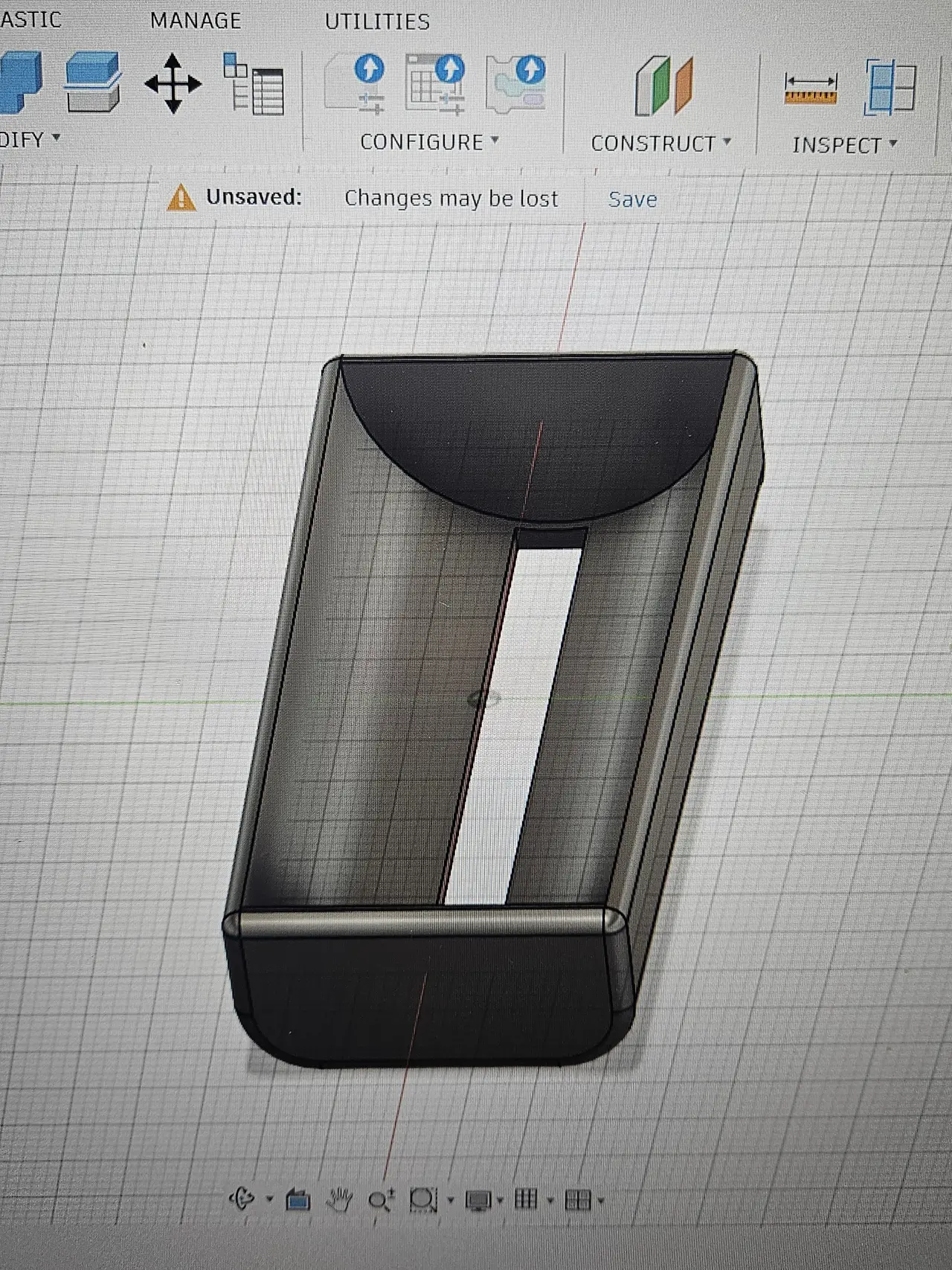 Монетница отдельностящая, в машину — modelo 3D