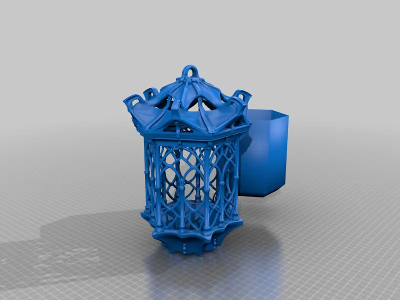 Gothic Lantern — modelo 3D