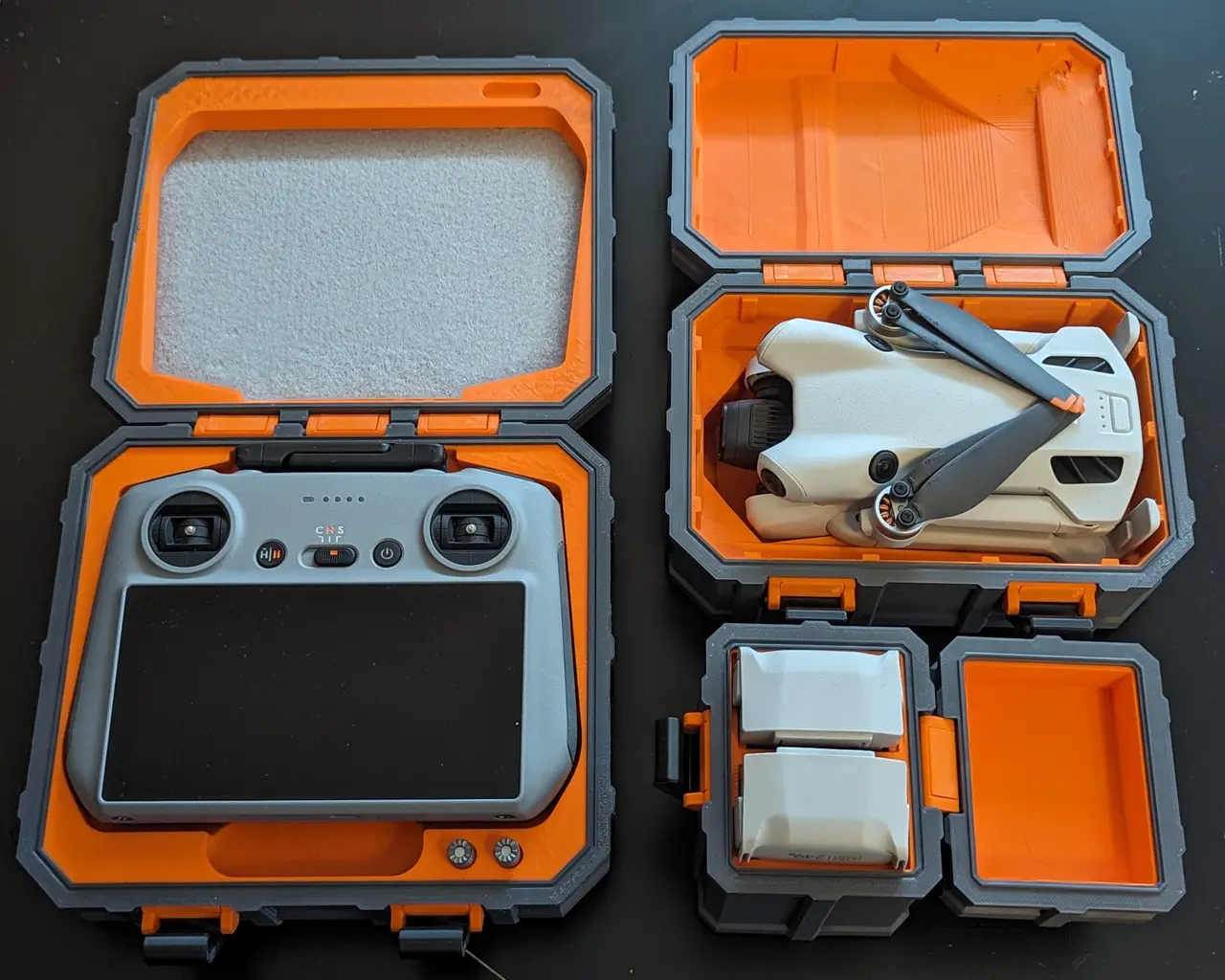 Box for DJI Mini 4 Pro and accesories — modelo 3D
