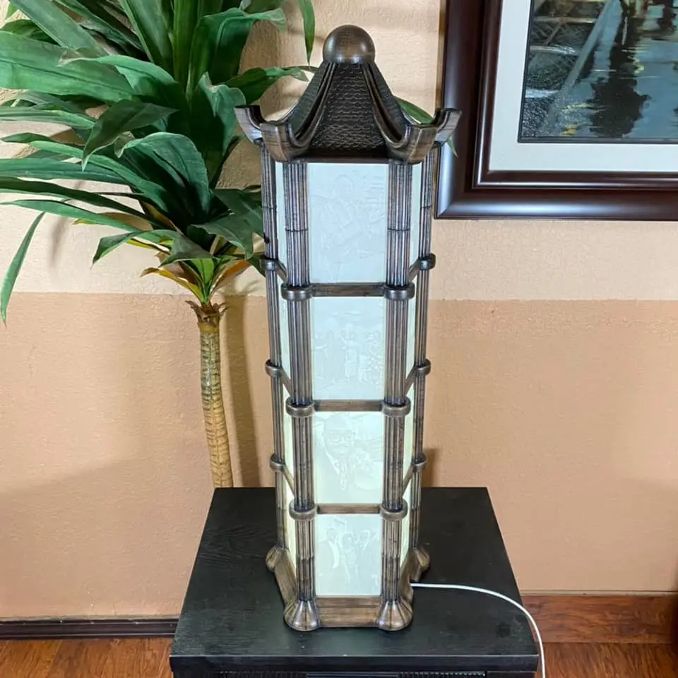 Modular Lithophane Lantern — modelo 3D