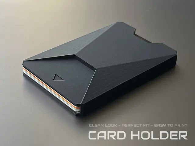 Cyber Slim wallet / Card holde / Gift / Present — modelo 3D