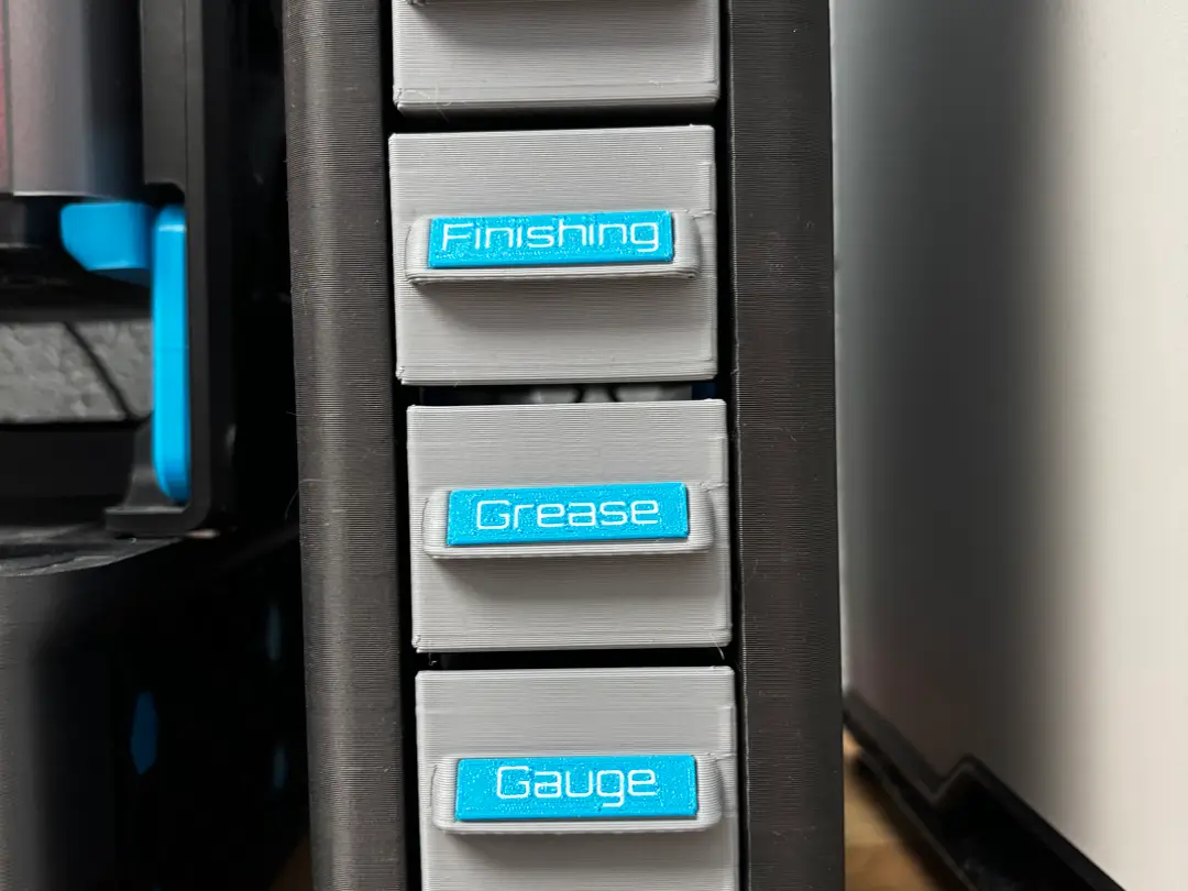 AMS HT Ständer (hoch) mit 6 Schubladen — modelo 3D