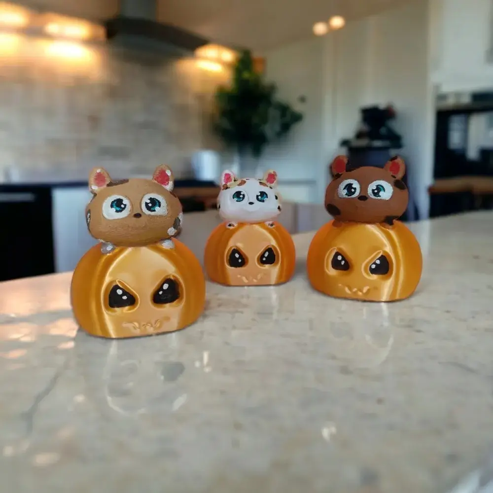 Halloween Hamster Pencil Holder — modelo 3D