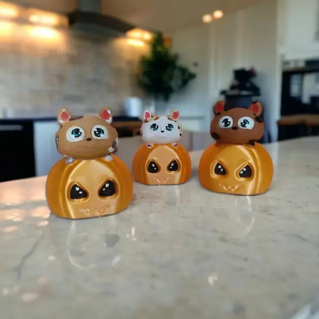 Halloween Hamster Pencil Holder — modelo 3D