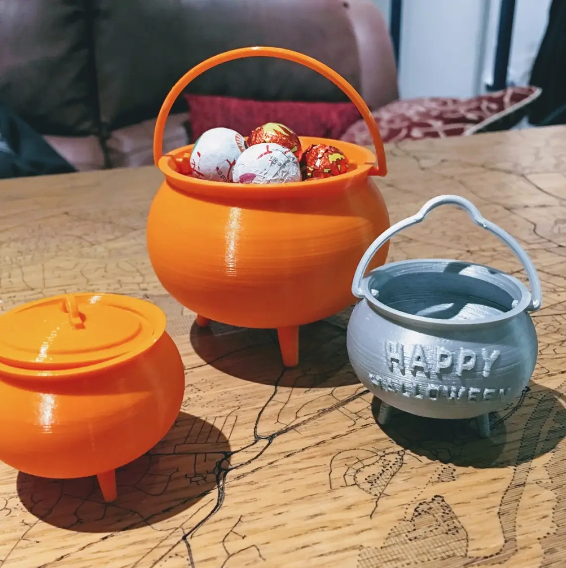 Halloween Cauldrons — modelo 3D
