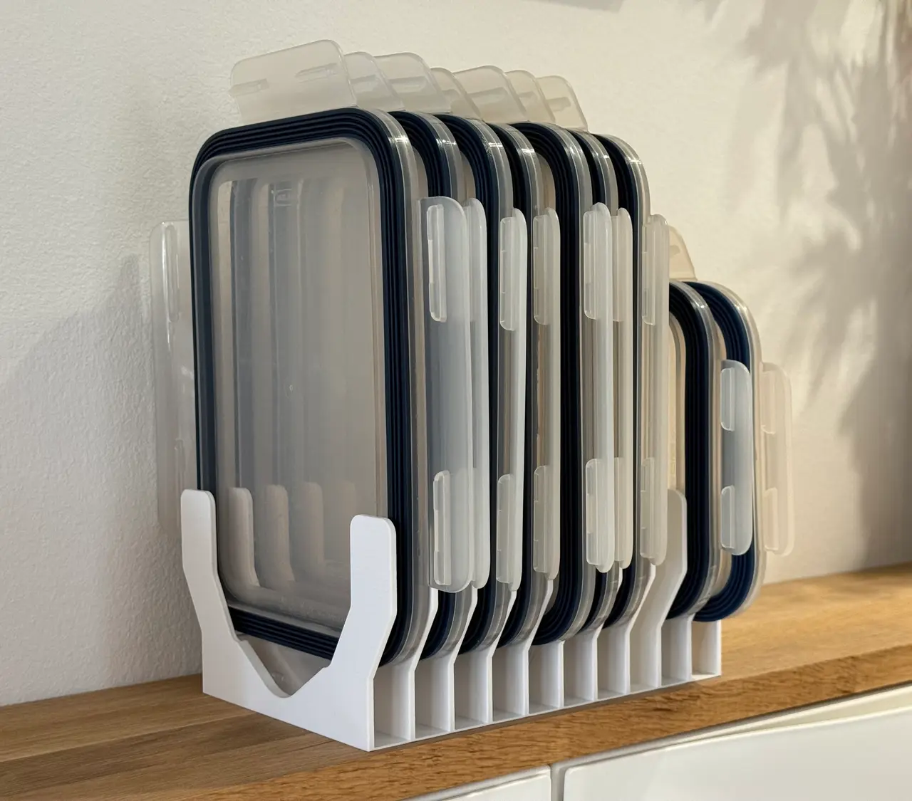 IKEA 365+ Lid Holder / Deckelhalter - 10 Slots — modelo 3D