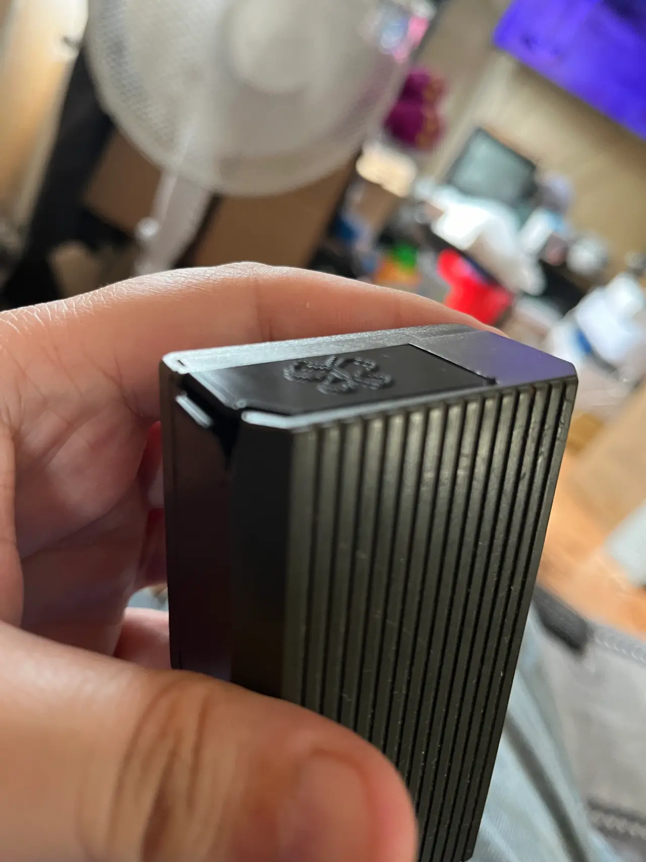 EXL 100 Joystick Battery Cover — modelo 3D