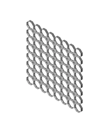 8x8 Multiboard Corner Legacy Tile — modelo 3D