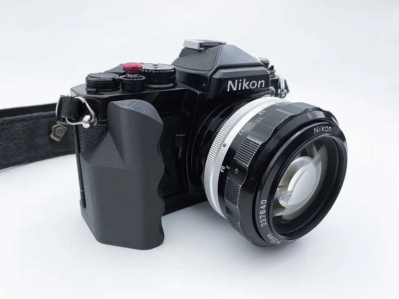 The Printed Grip - Nikon SLR Camera Grip — modelo 3D
